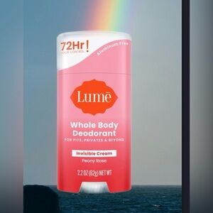 Lume PEONY ROSE deodorant cream Full size